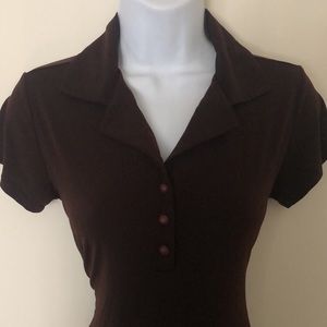 Button up midi dress